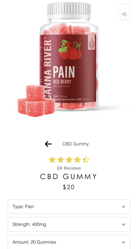 CR pain cbd